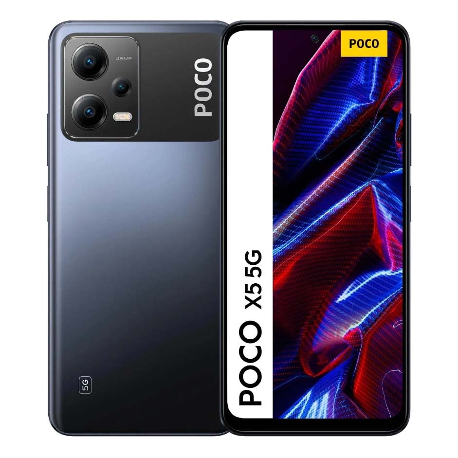 Смартфон POCO X5, 6Гб/128Гб, 2 Nano-SIM, черный - фото