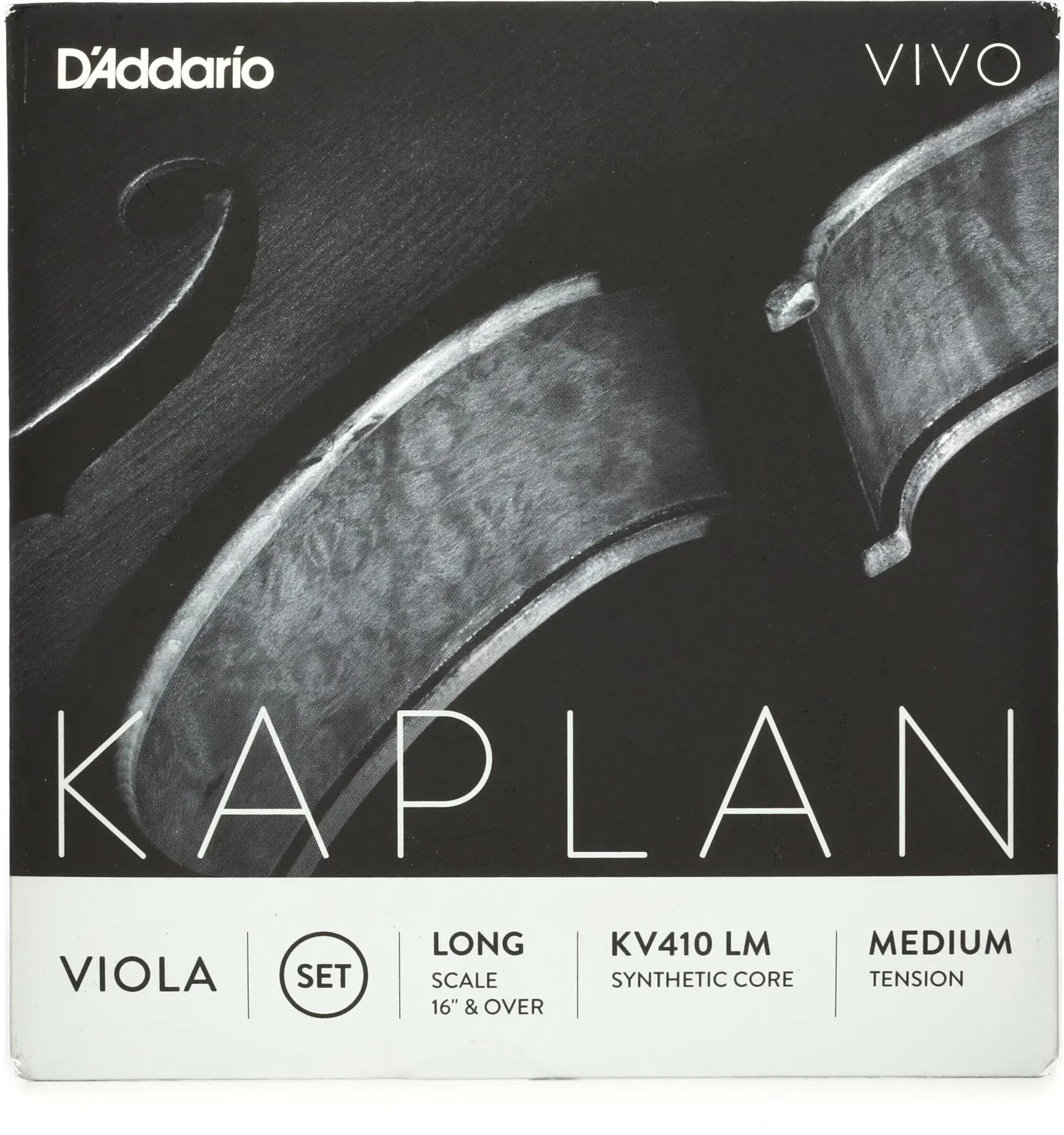 

D'Addario KV410 Kaplan Vivo Набор струн для альта - длинный размер