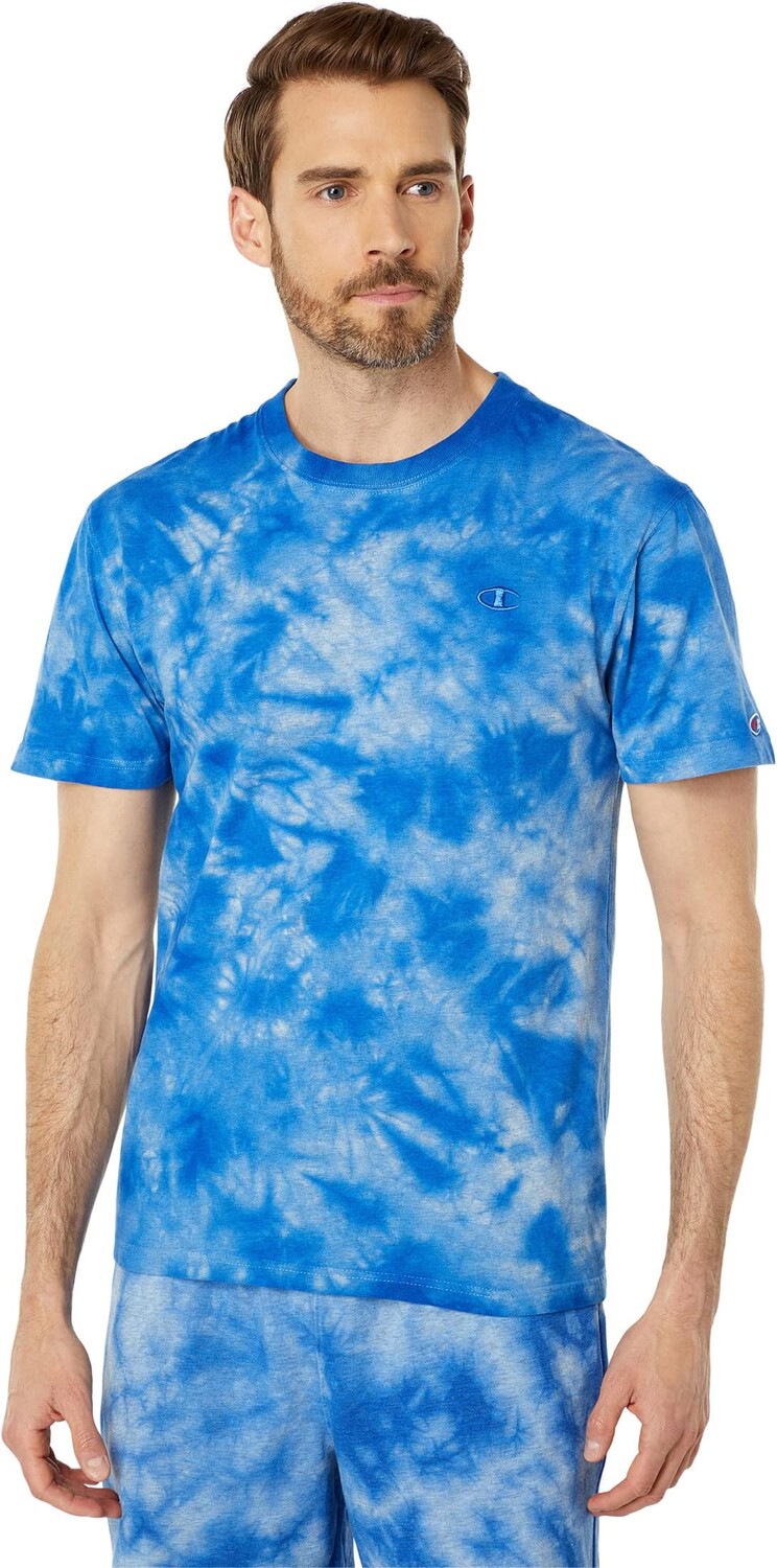 

Классическая футболка Crush Dye Champion, цвет Crush Dye Oxford Grey/Bright R