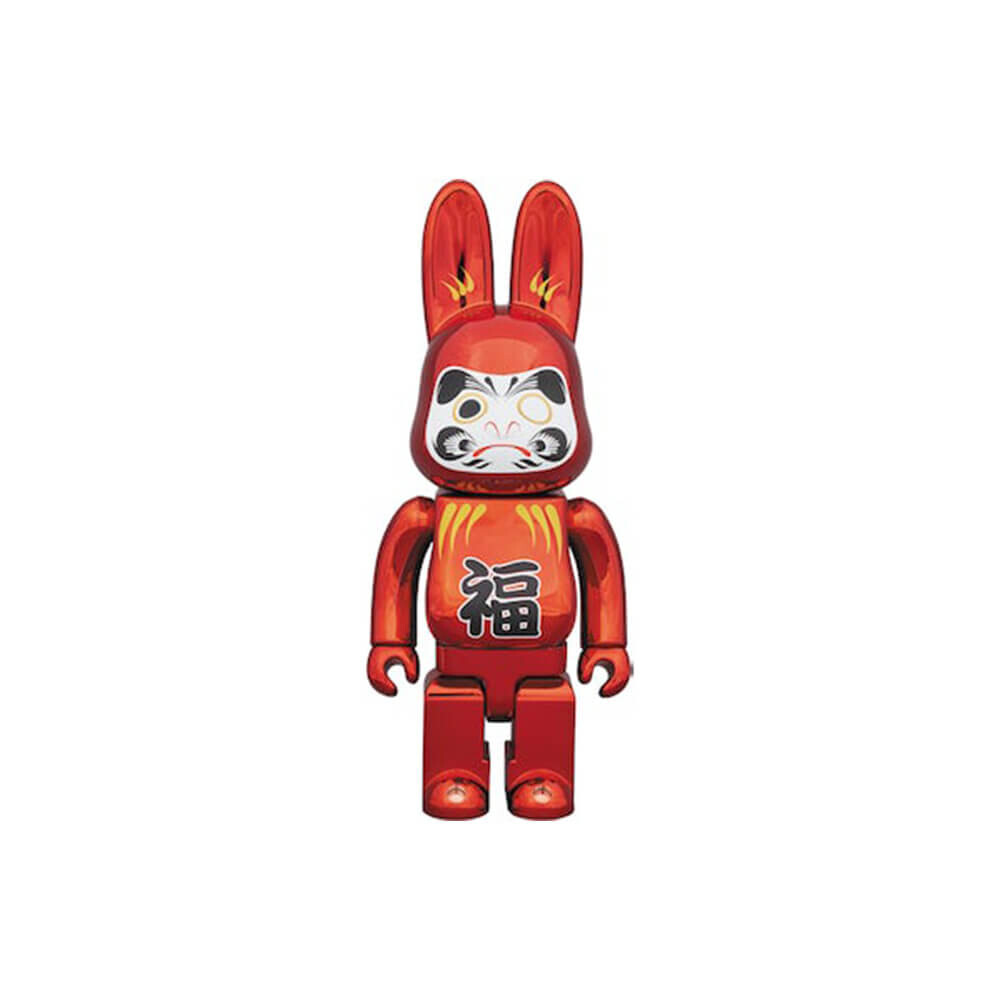 Фигурка Bearbrick Rabbrick Tatsumi 400%, красный фигура bearbrick medicom toy riot cop brandalism x banksy 400% and 100%