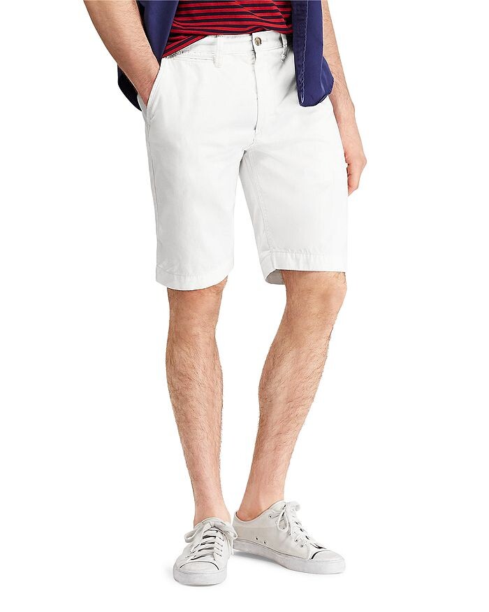 

Свободный крой 10-дюймовые хлопковые шорты чинос Polo Ralph Lauren, Серый