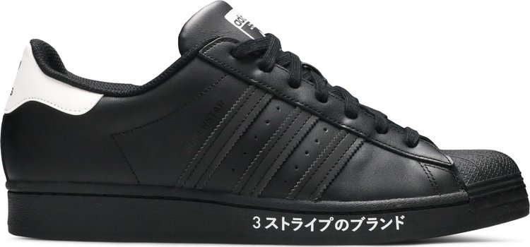 цена Кроссовки Adidas Superstar 'Japanese Side Print', черный