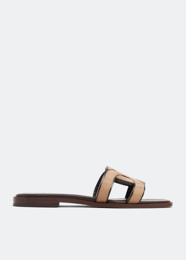 

Сандалии TOD'S Suede sandals, бежевый