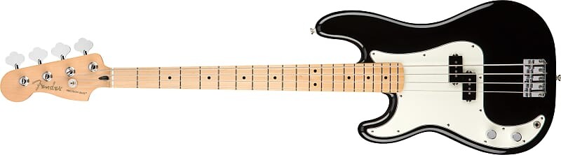 

Fender Player Precision Bass для левшей, кленовый гриф, черный