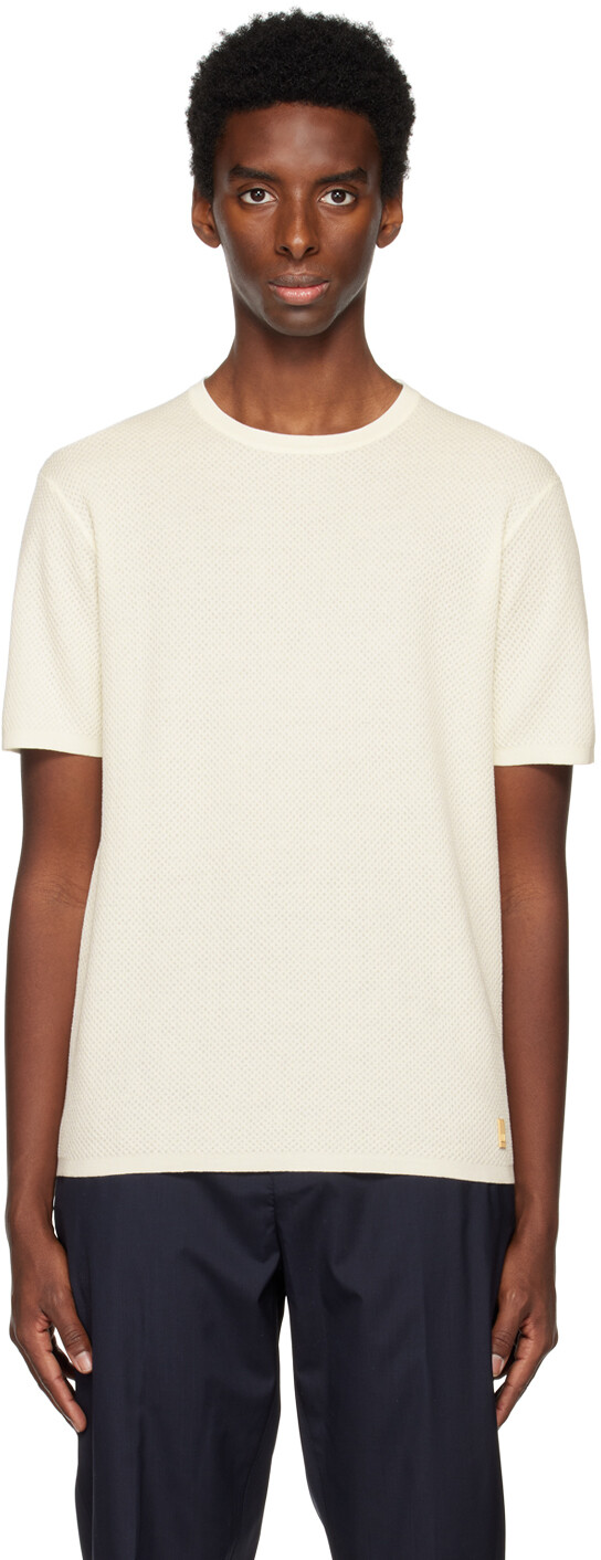 

Футболка с круглым вырезом Off-White Dunhill, Белый