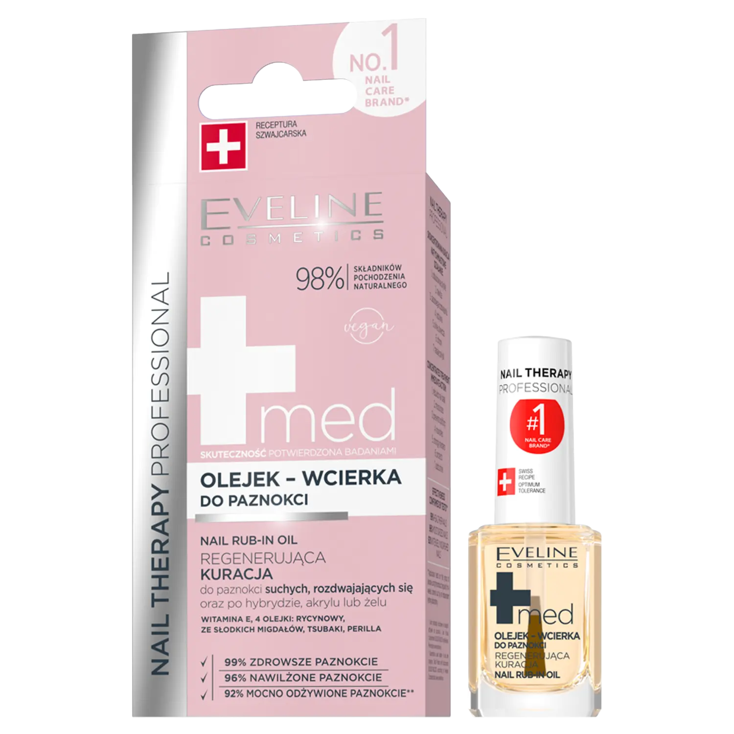 

Eveline Cosmetics Nail Therapy Med+ масло для ногтей, 12 мл