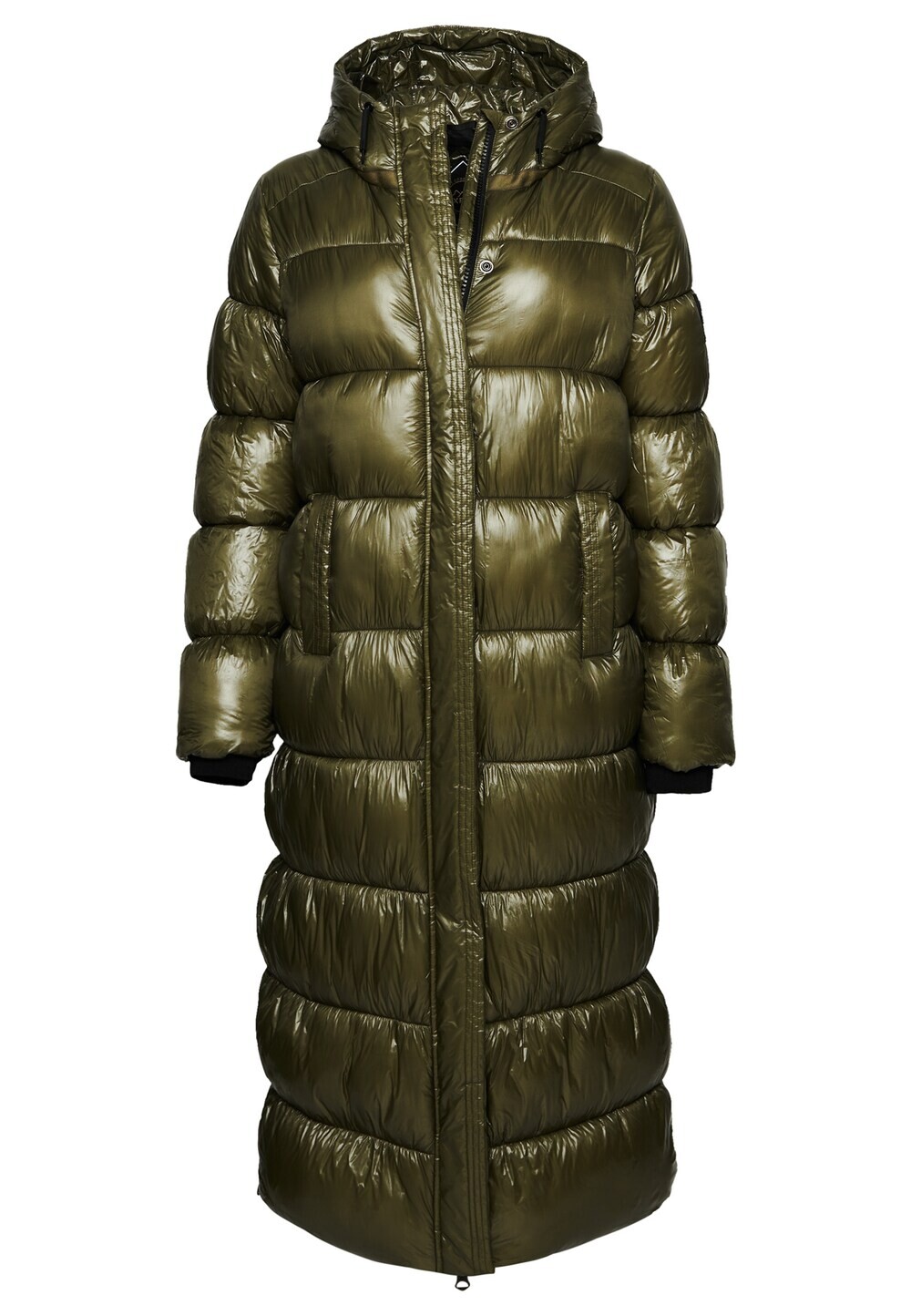 

Зимнее пальто Superdry, оливковый