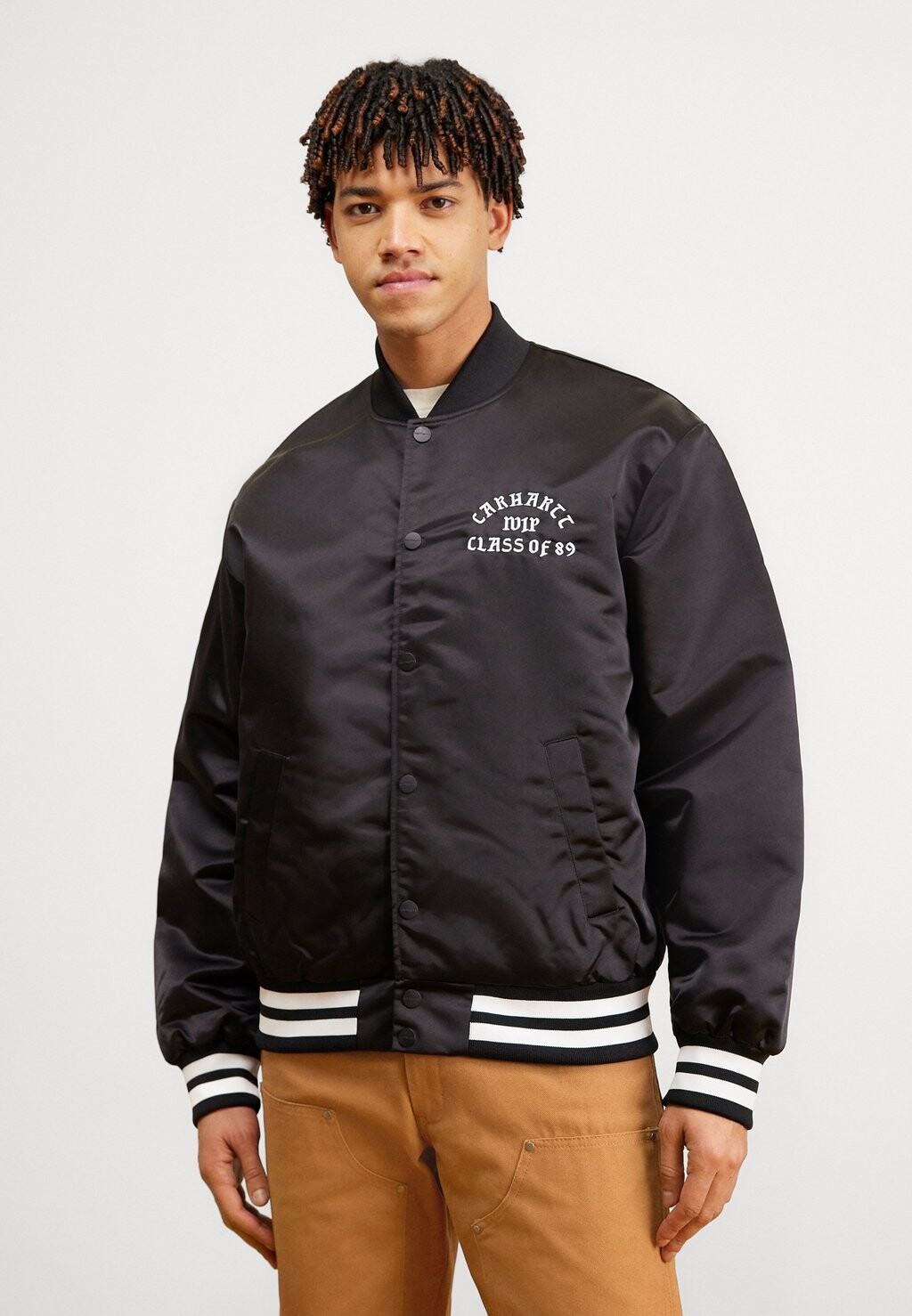 

Куртка-бомбер Class Of 89 Jacket Carhartt WIP, цвет black/white