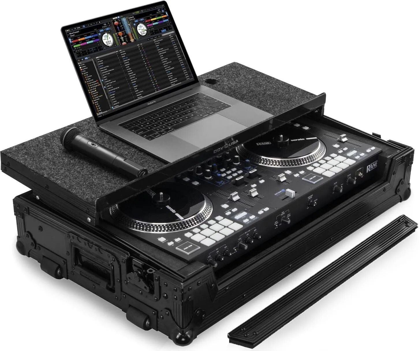 

Футляр Odyssey FZGSRANEONEWBL для Rane One с платформой Glide — Black Label