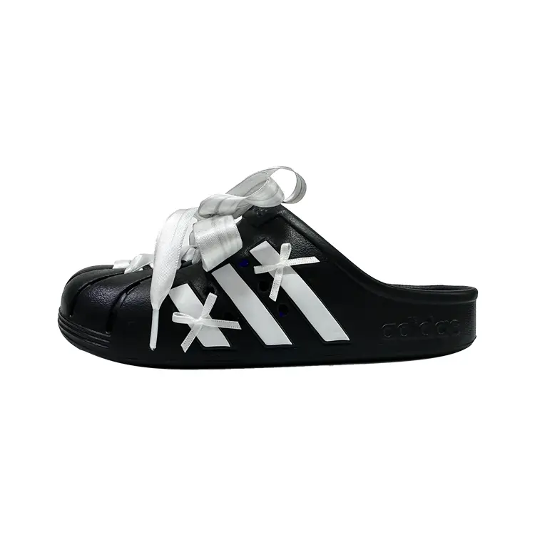 

ADILETTE CLOGS Сабо унисекс Adidas, черный/белый