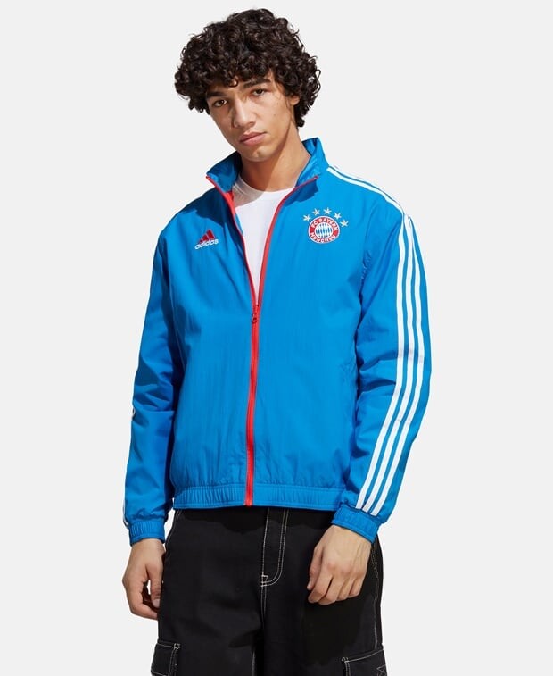 

Двусторонняя куртка adidas, синий
