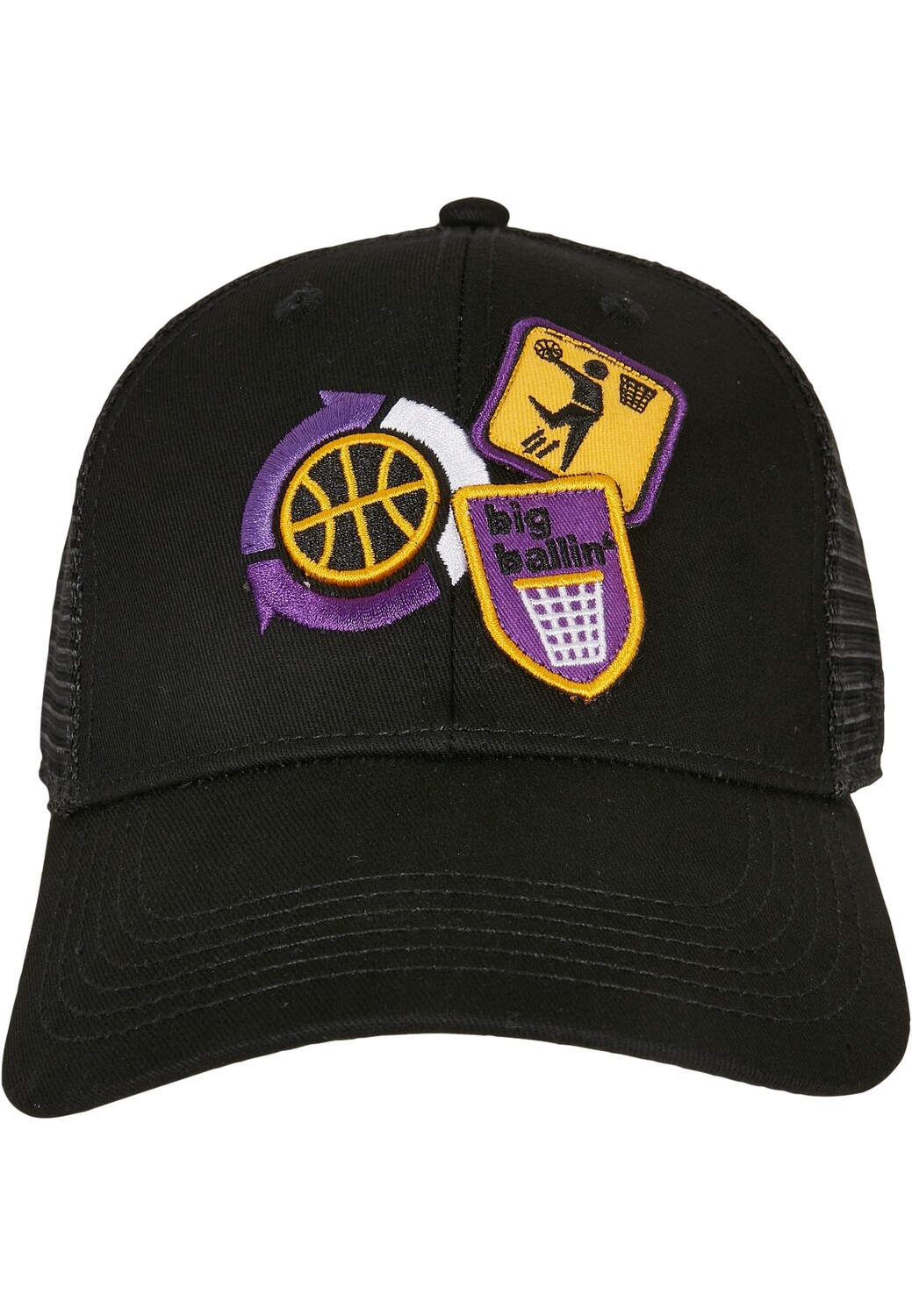 

Бейсболка Cayler & Sons Cayler & Sons Accessoires Baller Patches Trucker, черный