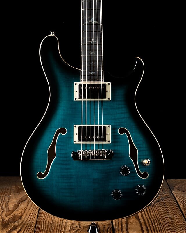 

Гитара PRS SE Hollowbody II Piezo, голубой