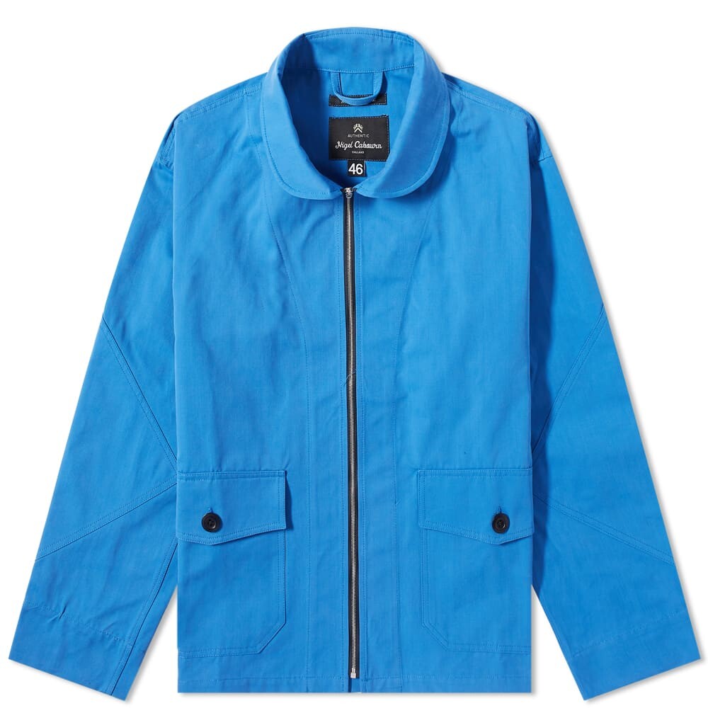 

Куртка-рубашка Nigel Cabourn, Синий