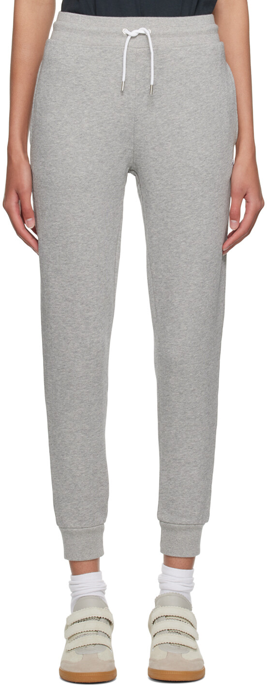 

Серые брюки Tricolor Fox Lounge Maison Kitsuné, Серый