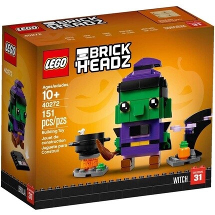 

Фигурка-конструктор Lego 40272 BrickHeadz хеллоуинская ведьма