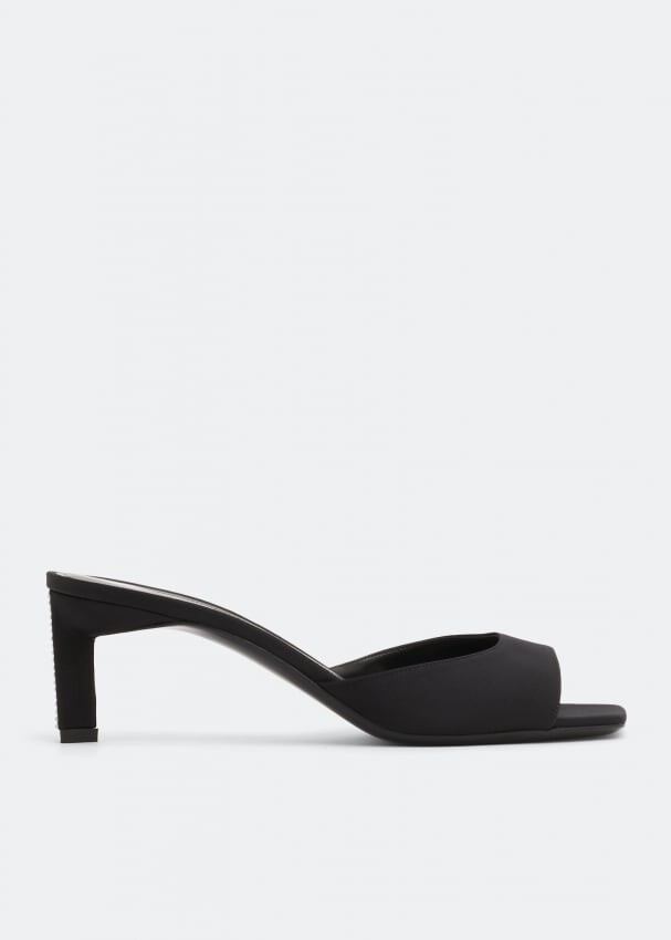 

Мюли THE ATTICO Kaia mules, черный