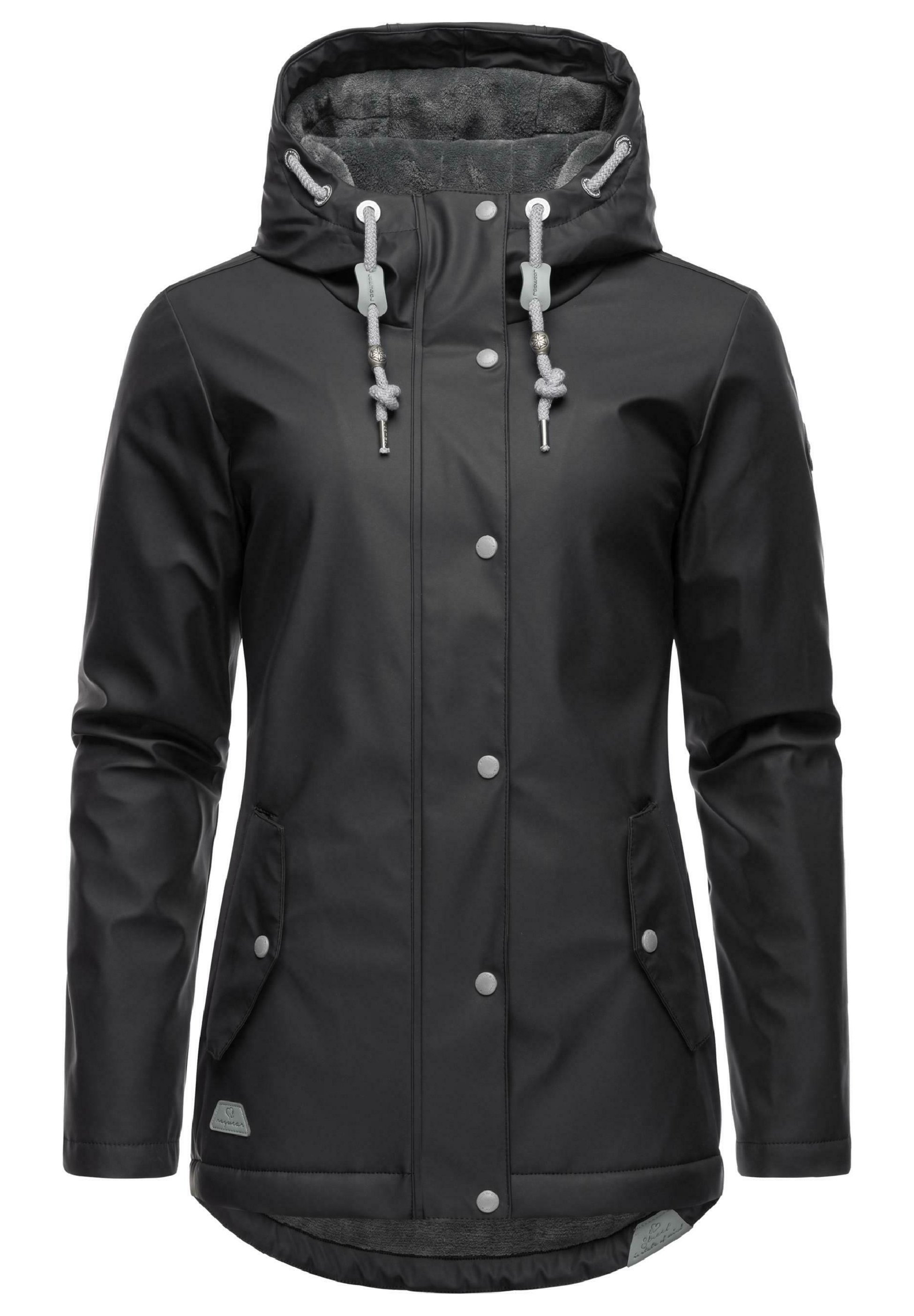 Куртка зимняя Ragwear, черный межсезонная куртка ragwear margge оливковый