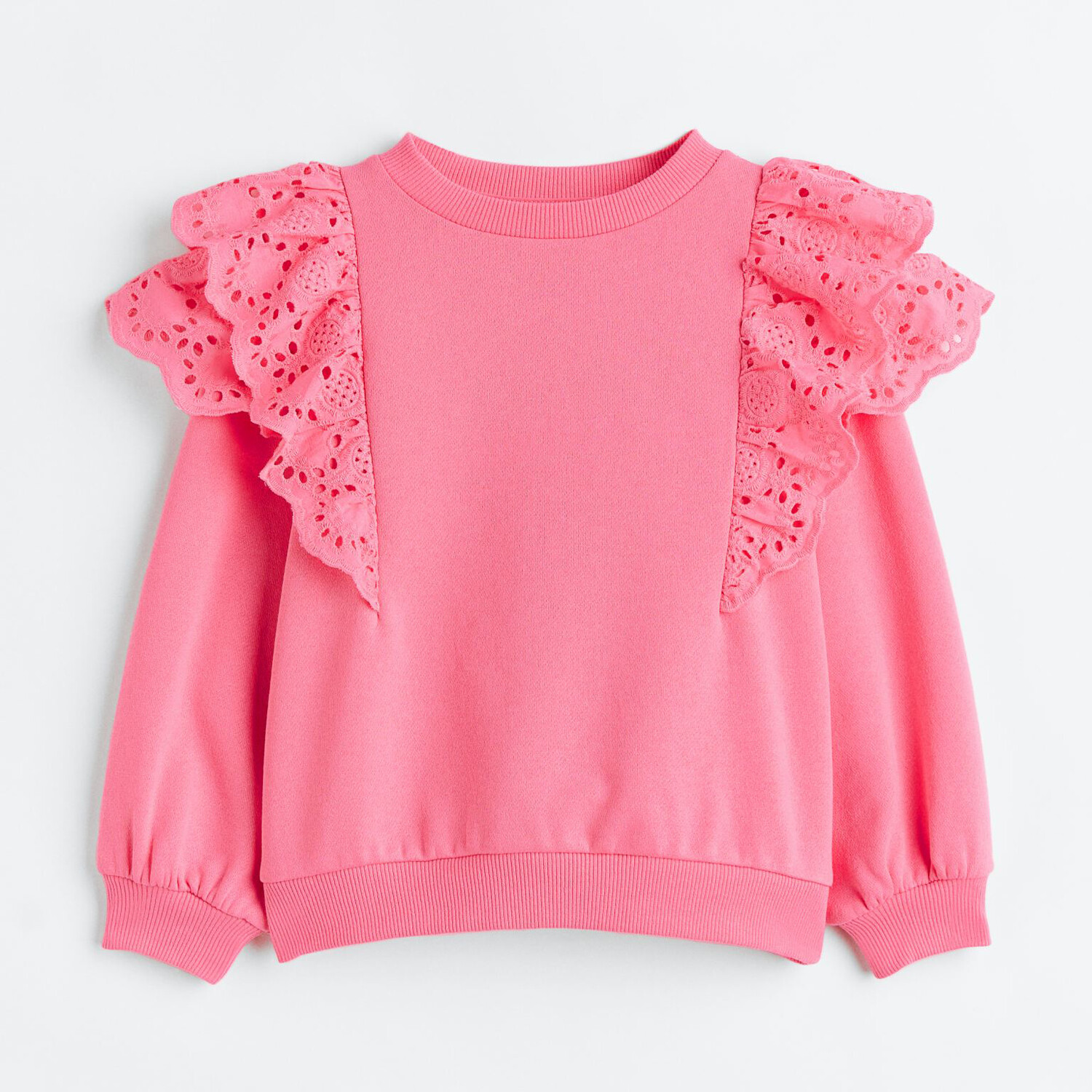 

Толстовка H&M Solid-color, ярко-розовый