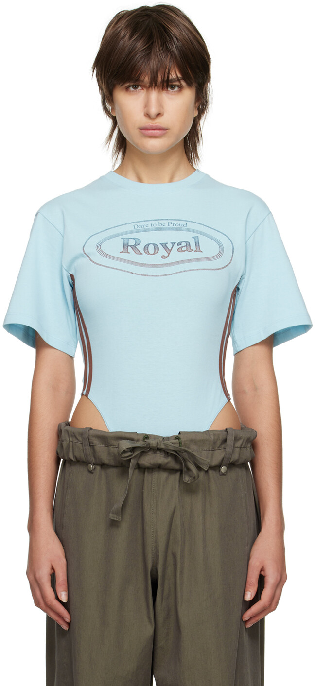 

Голубое боди \Royal\"" TheOpen Product