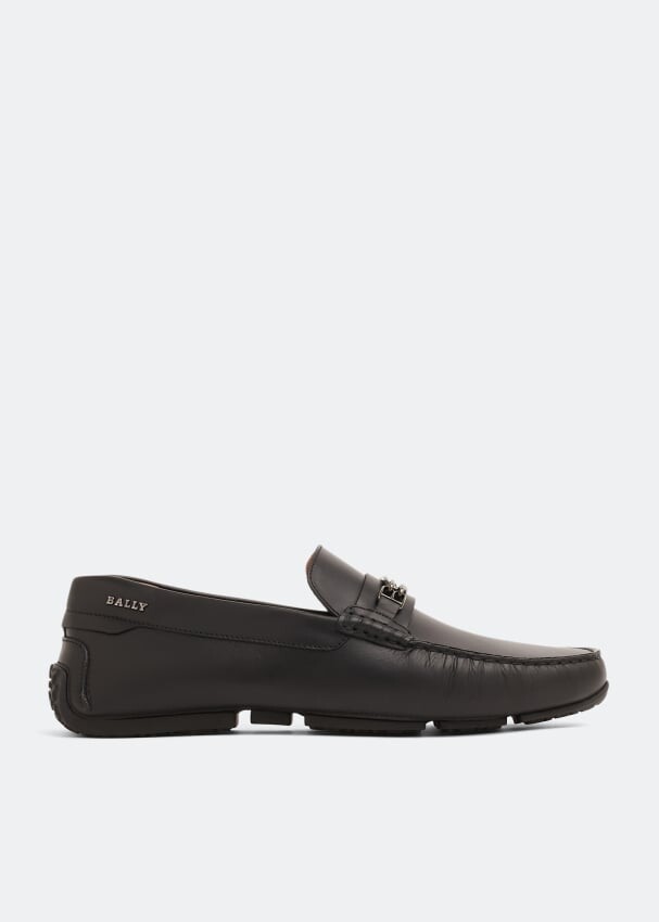 

Лоферы BALLY Philip driving shoes, черный