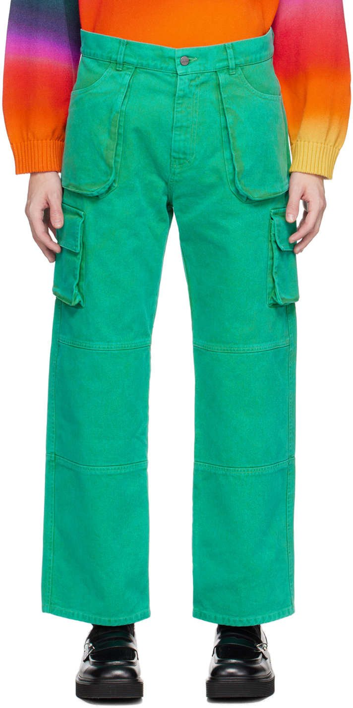 Зеленые брюки карго Tranquility AGR
