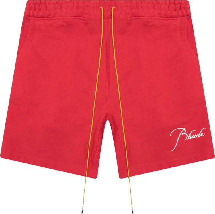 

Шорты Rhude Terry Short 'Cherry Red', красный