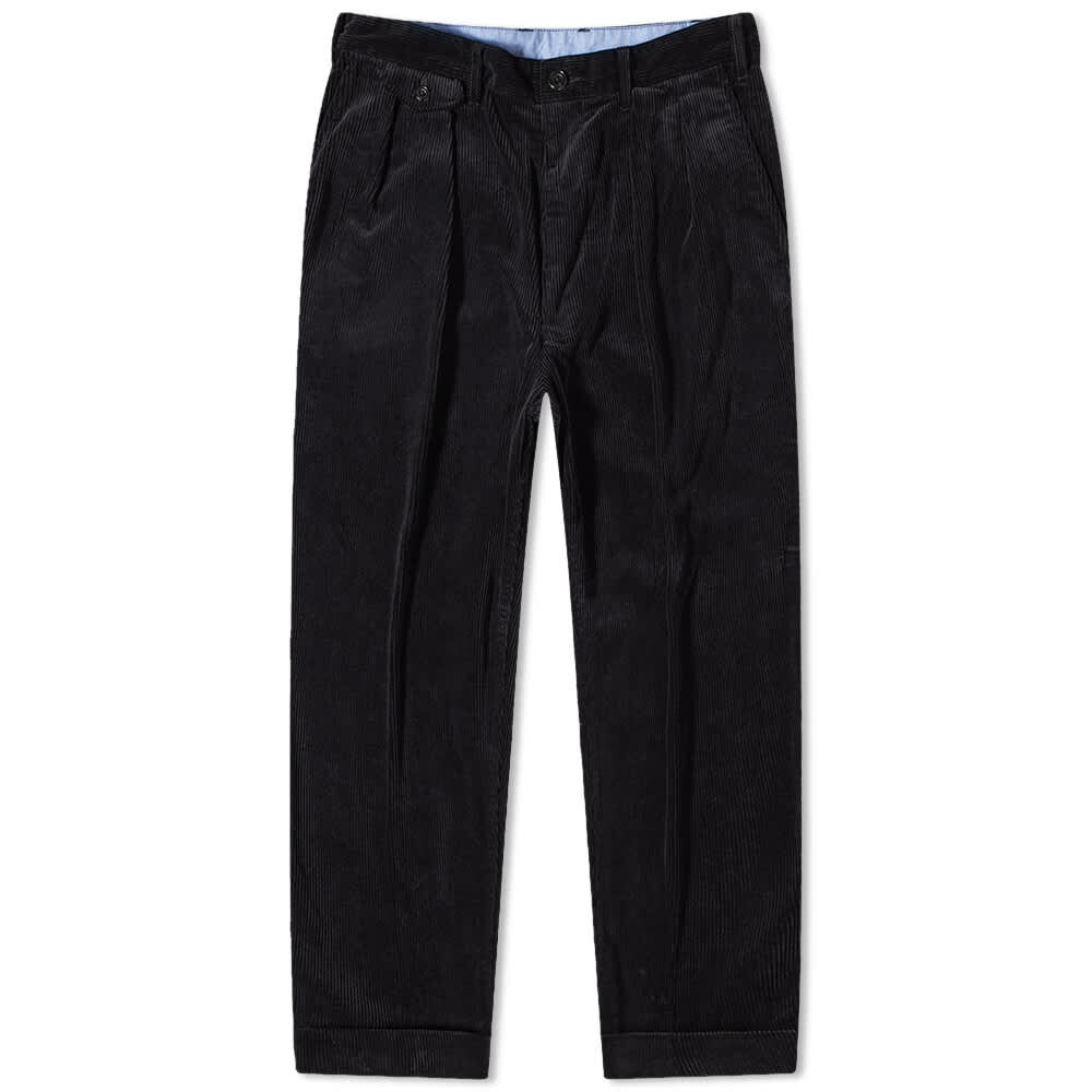 

Брюки Beams Plus 2 Pleat Corduroy Pant, Черный