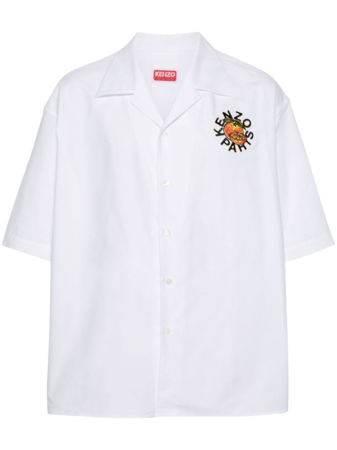 

Kenzo рубашка Orange, белый