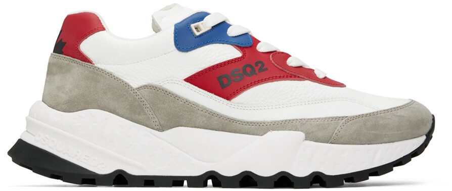 

Белые кроссовки Free Dsquared2
