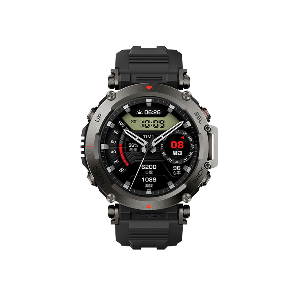 цена Умные часы Amazfit T-Rex Ultra (CN), чёрный