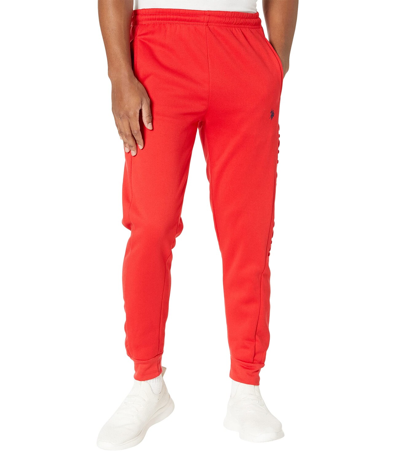 

Брюки U.S. POLO ASSN., Embossed Wordmark Joggers, Красный