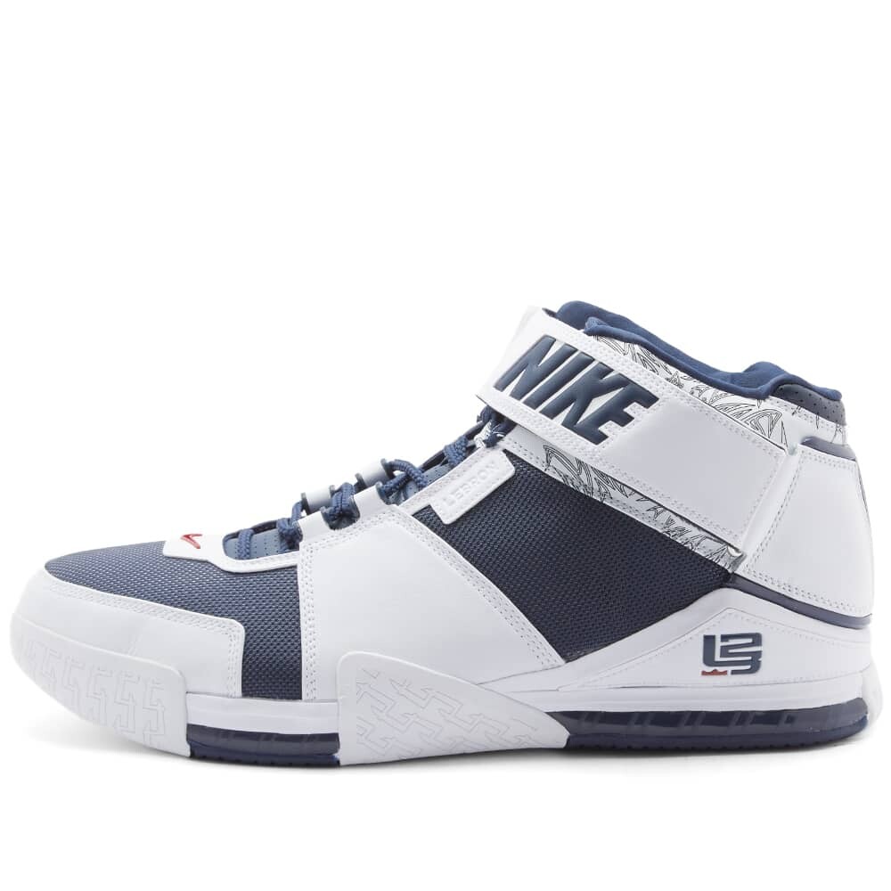 

Кроссовки Nike Zoom Lebron, бело-синий