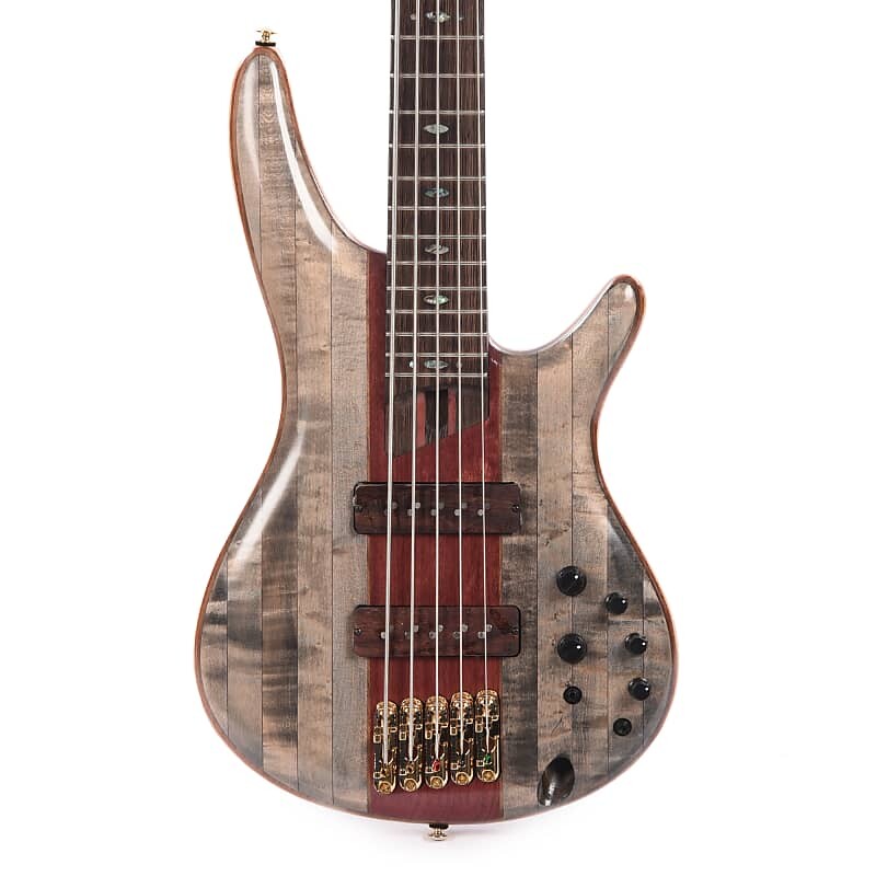 

Ibanez SR5CMDX Premium 5-String Bass Black Ice Low Gloss