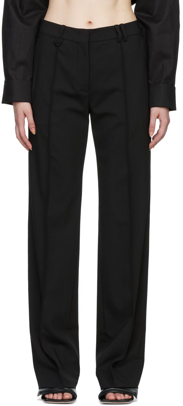 

Черные брюки Le Papier 'Le Pantalon Camargue' Jacquemus, Черный