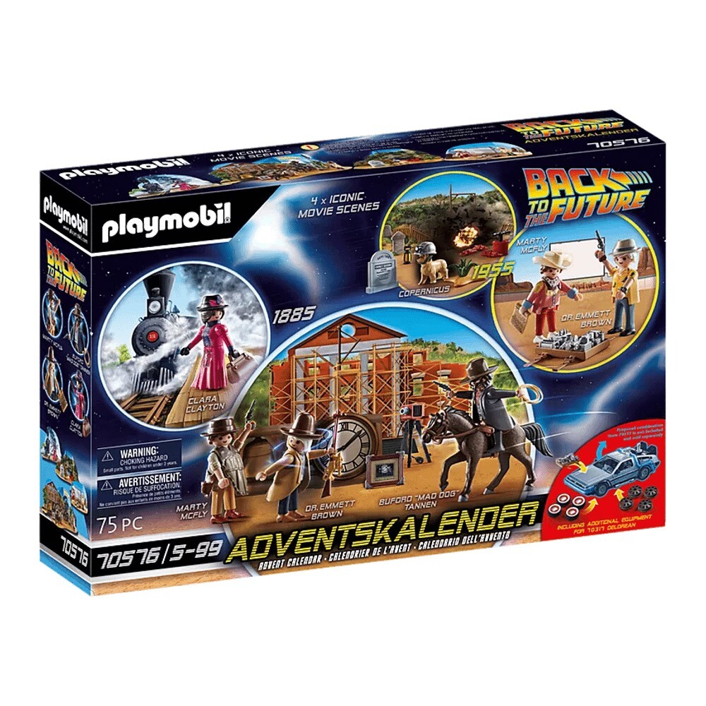 

Конструктор Playmobil 70576 Адвент-календарь Назад в будущее III