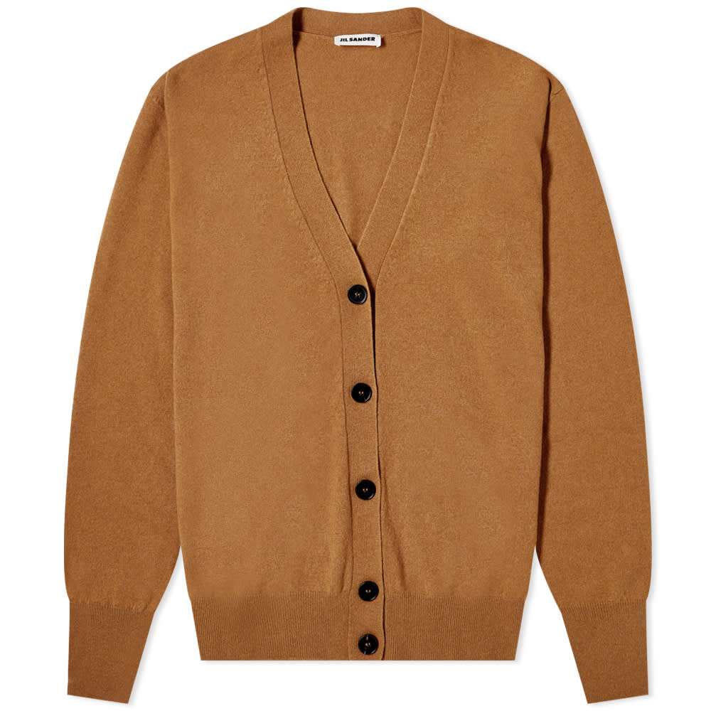 

Джемпер Jil Sander Cashmere Button Front Cardigan, Коричневый