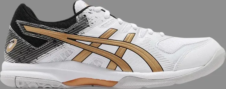 

Лимитированные кроссовки gel rocket 9 'white pure gold' Asics, белый