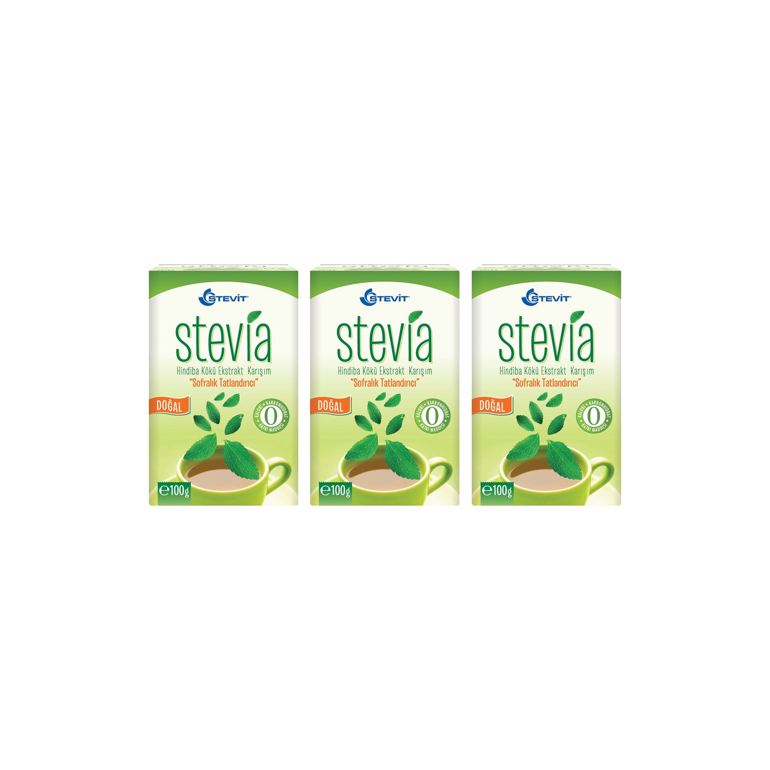 Экстракт корня стевии и цикория Balen Stevit, 3 упаковки по 100 г мате colon stevia 100 г