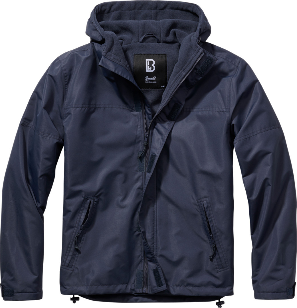 Куртка Brandit Windbreaker Frontzip, темно-синий