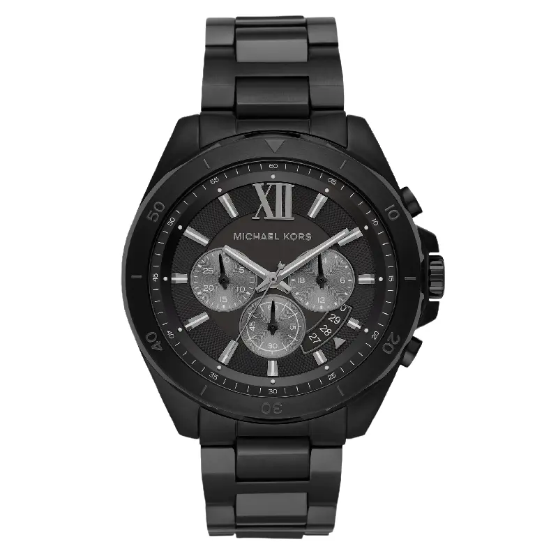 

Часы наручные Michael Kors Brecken с хронографом, черный