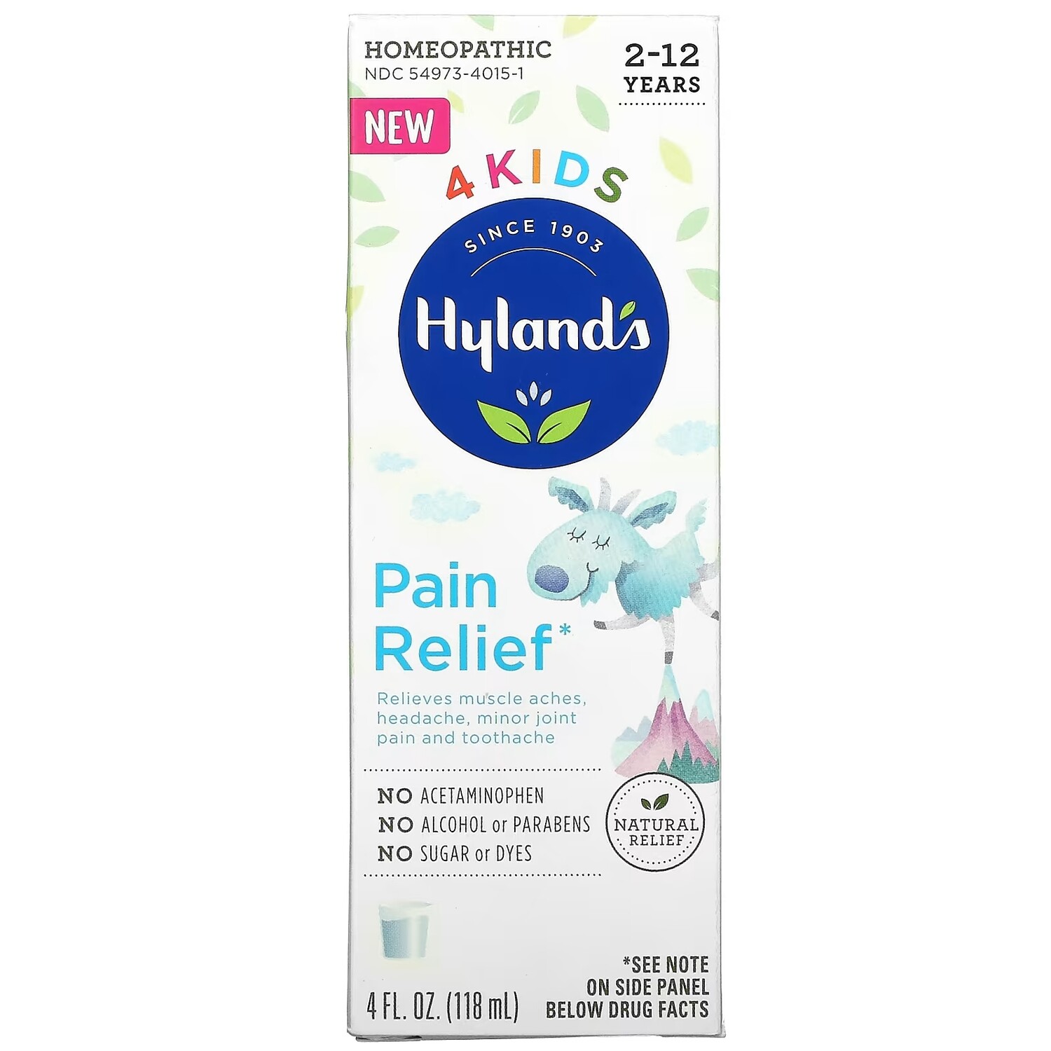 

Обезболивающее для Детей Hyland's 4 Kids