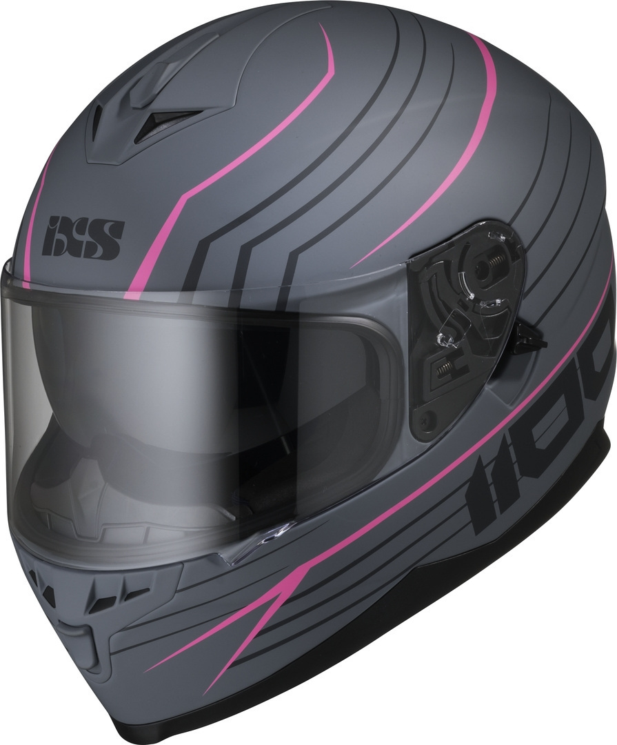 Шлем IXS 1100 2.1, серо-розовый