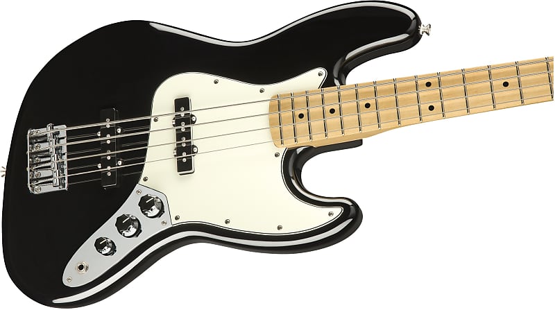цена Fender Player Jazz Bass, кленовый гриф, черный 0149902506