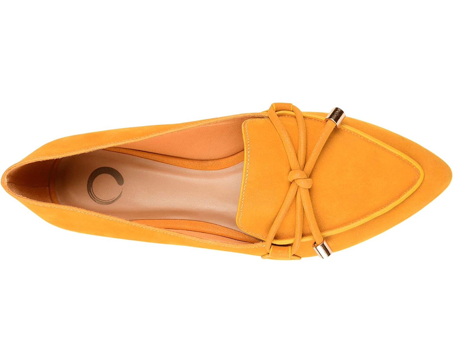 

Туфли на плоской подошве Muriel Flat Journee Collection, горчица