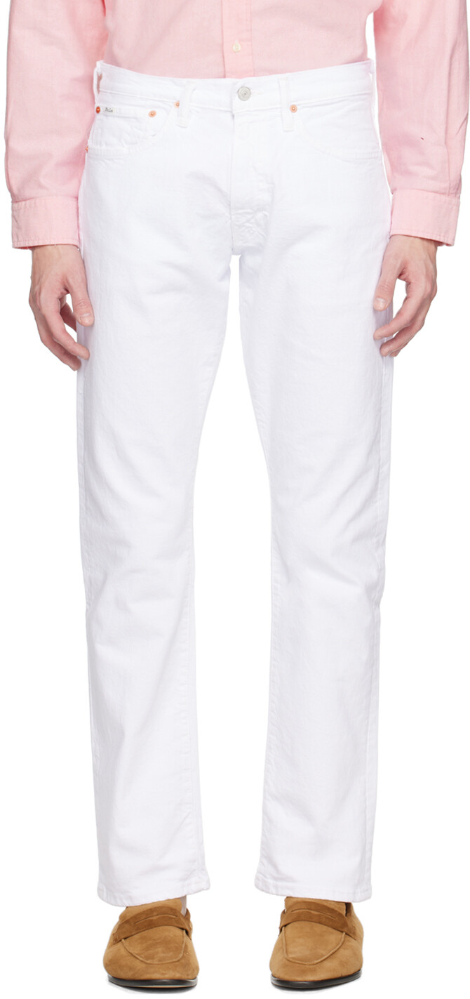 

Белые джинсы варик Polo Ralph Lauren