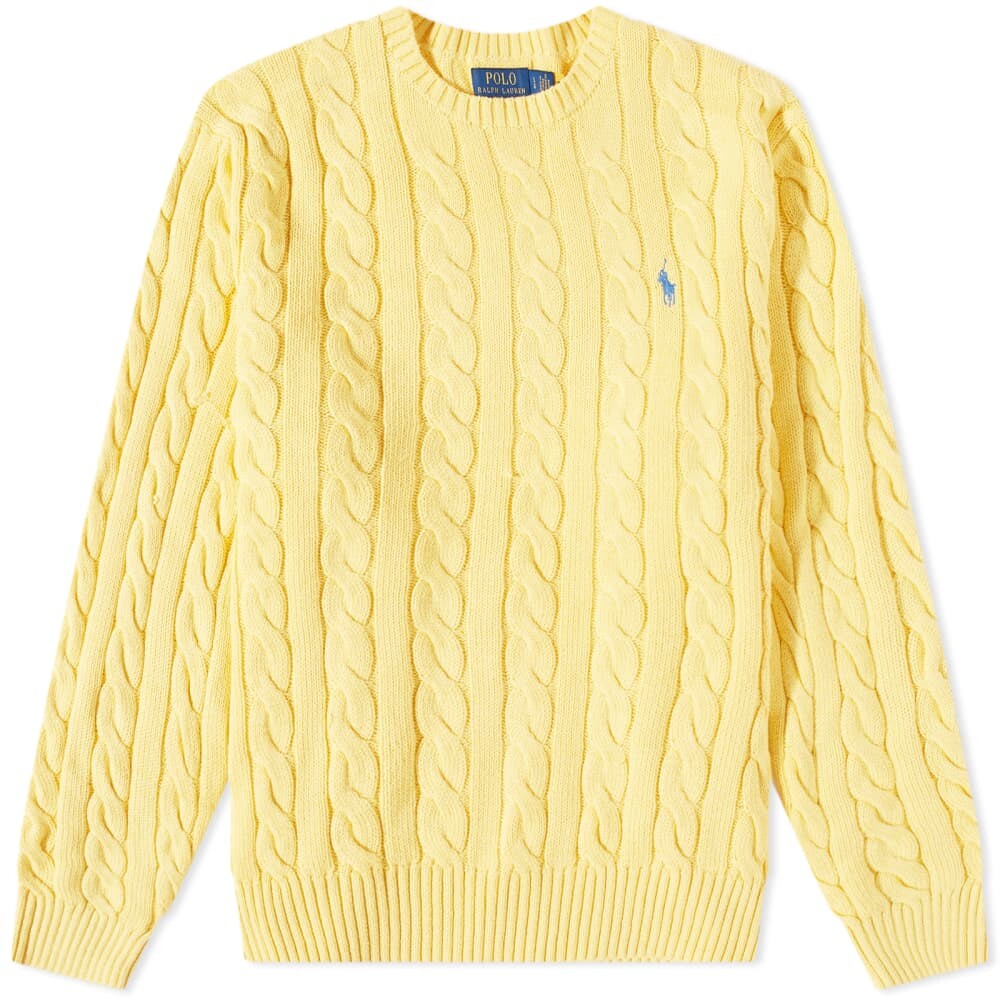 

Хлопковый трикотаж с круглым вырезом Polo Ralph Lauren