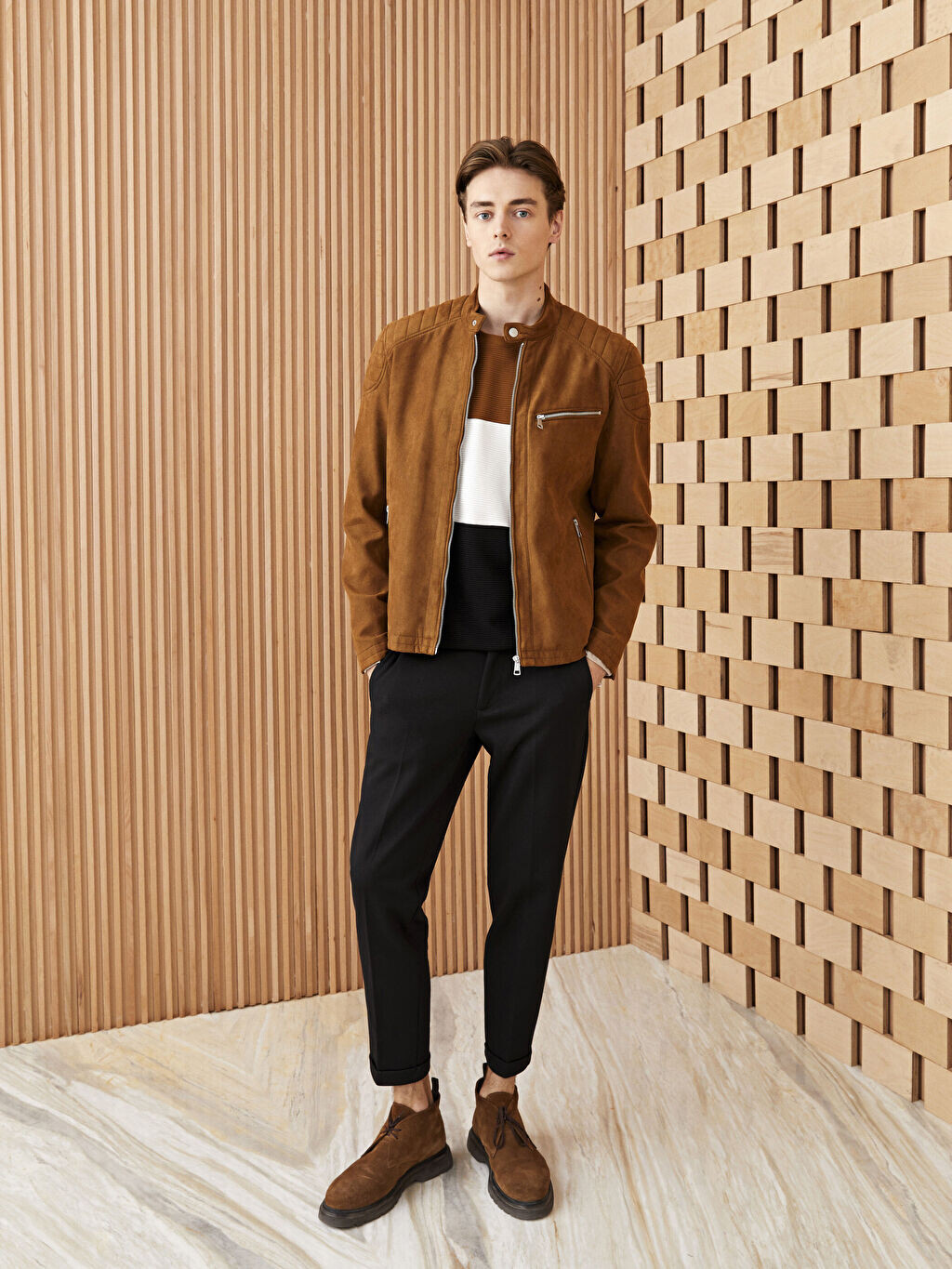 

Узкие мужские брюки Slim Fit LCW Vision