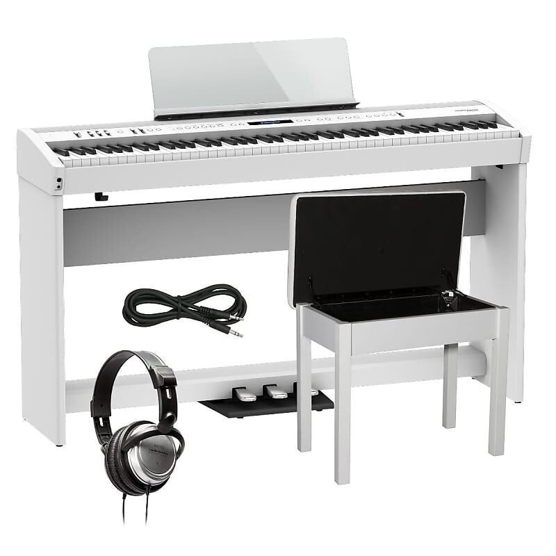 

Цифровое пианино Roland FP-60X, белое, ПОЛНЫЙ НАБОР ДЛЯ ДОМА