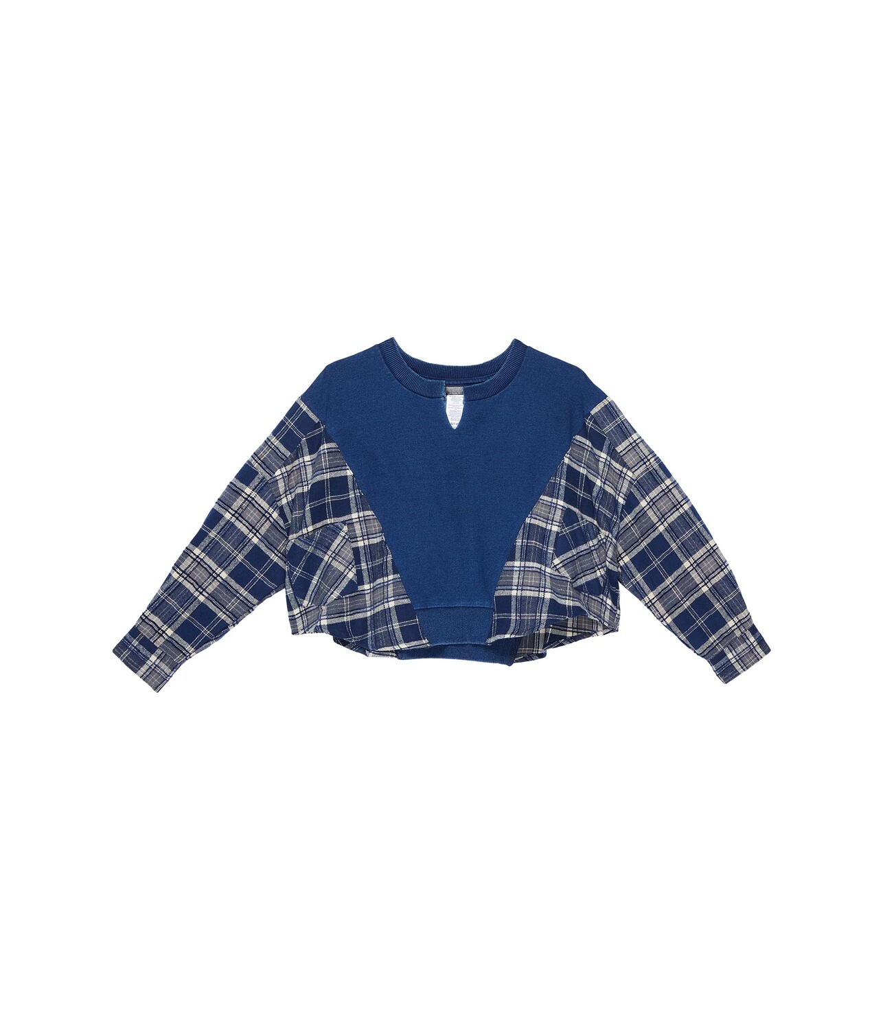 

Пуловер TRUCE, Mixed Fabric Long Sleeve Pullover